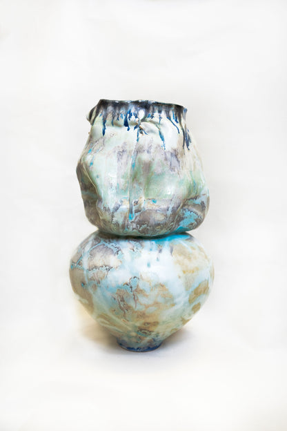 Sunken Ice Cap Vase
