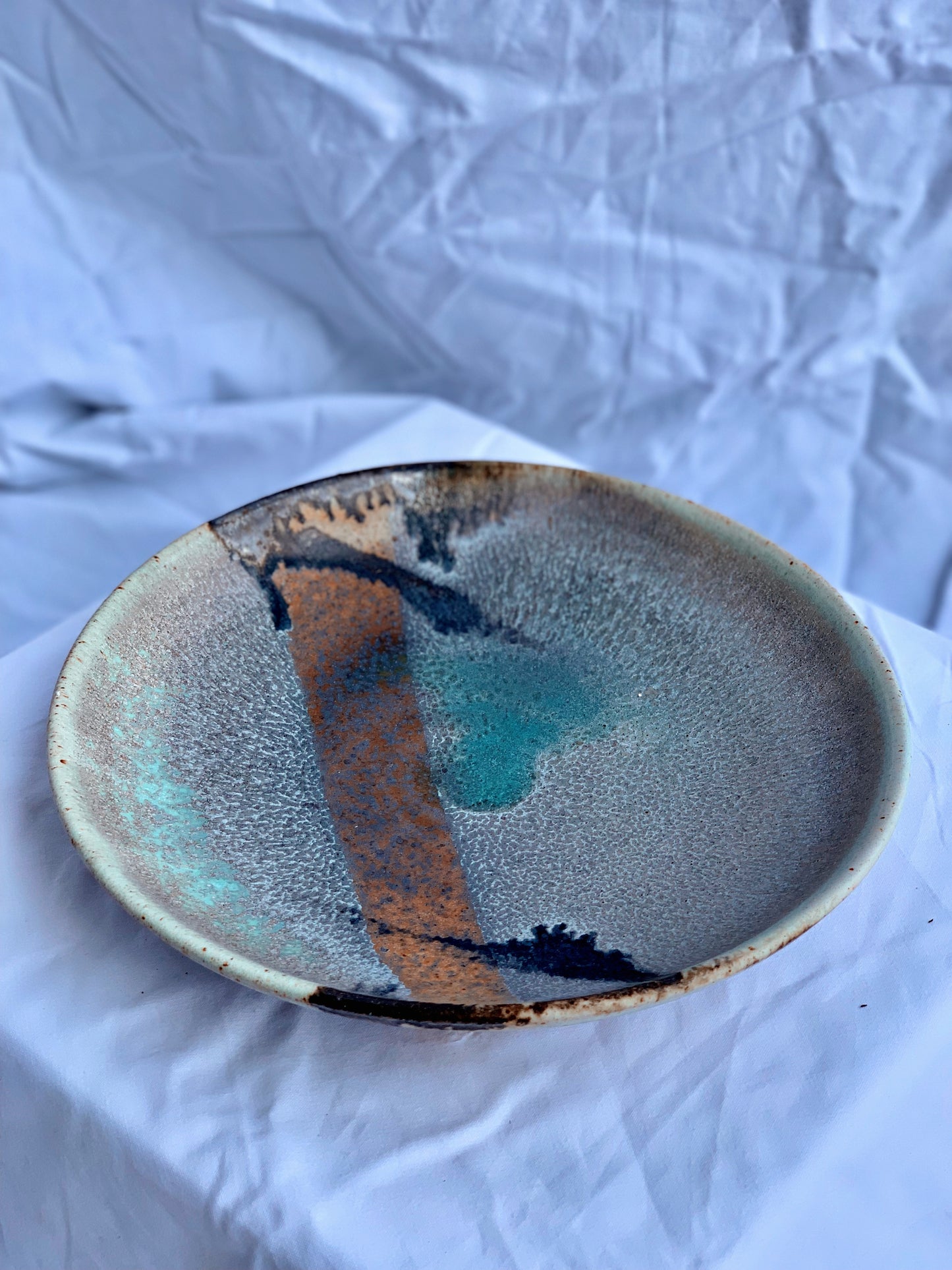 Enchanted Waterfall - Set of 4 Plates. (Made to Oder)