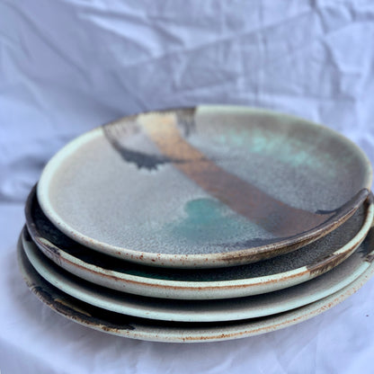 Enchanted Waterfall - Set of 4 Plates. (Made to Oder)