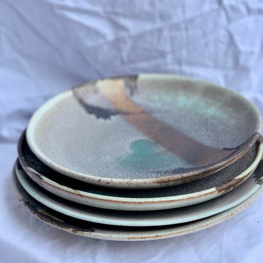 Enchanted Waterfall - Set of 4 Plates. (Made to Oder)